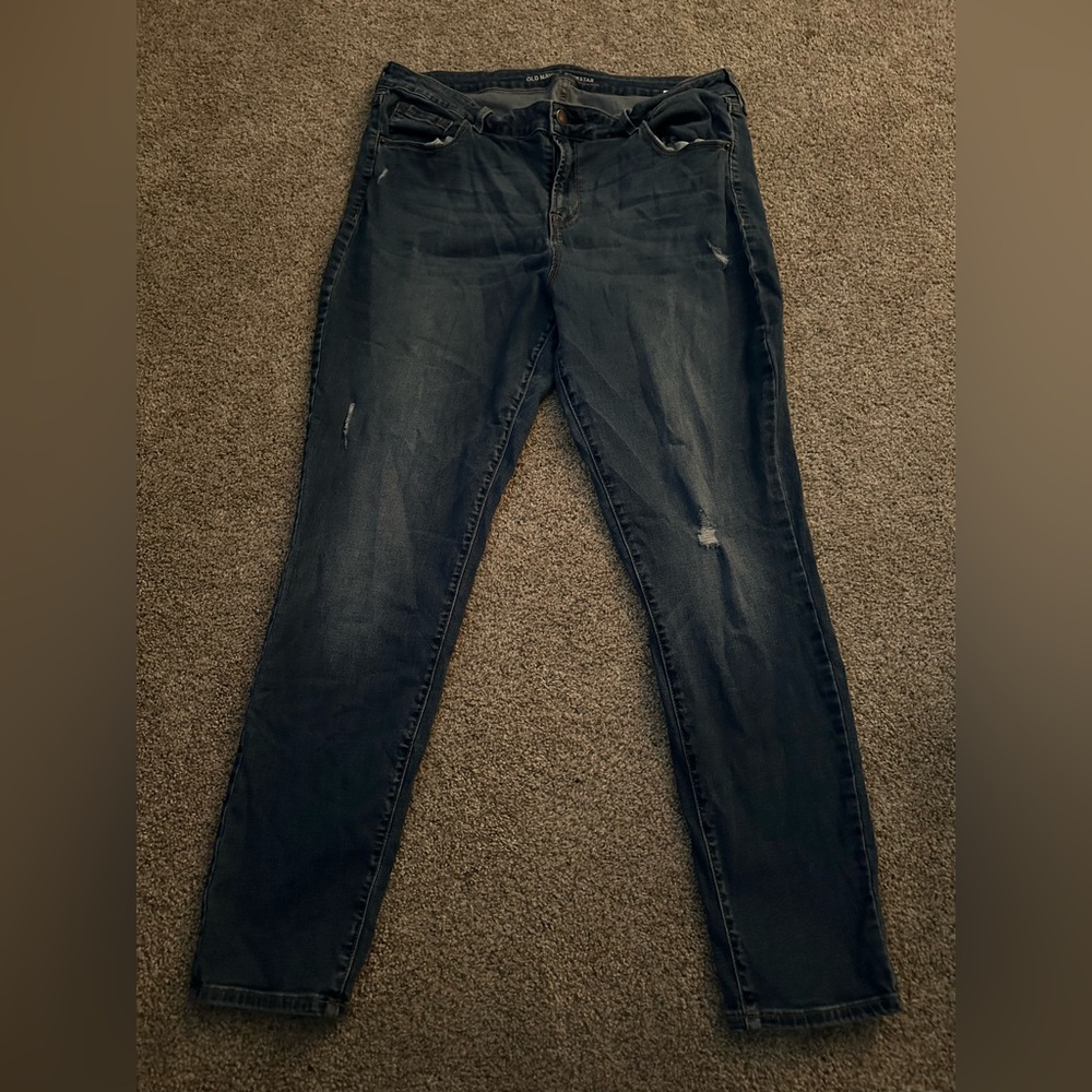 Skinny denim jeans